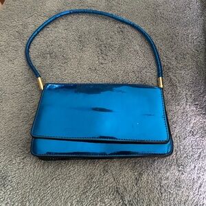 Blue Patent Women's Bag 💕3x15$